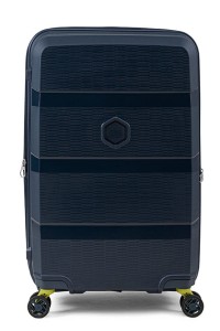 Walizka ZIP2 granatowa – średnia 60–80 l, poszerzana, na 4 kółkach, TSA