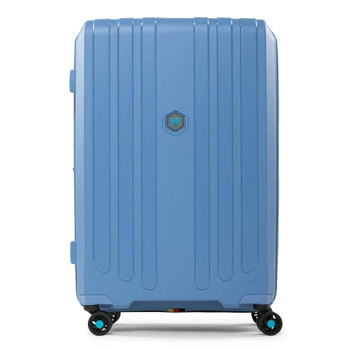 Walizka podróżna XL z polipropylenu – Enduro Ice Blue 93–100L , TSA, YKK