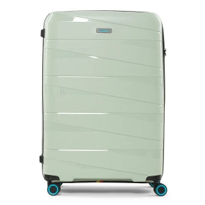 Miętowa Duża Walizka Podróżna TED – Świeżość i Nowoczesność w Odcieniu Miętowym