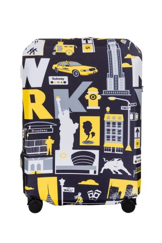 Pokrowiec na walizkę dla dzieci i nastolatków – New York
